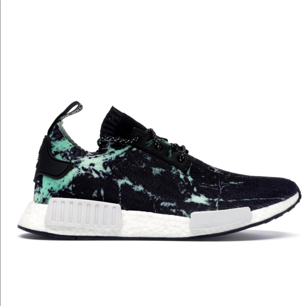 Adidas NMD R1 Marble. Aero Green  New